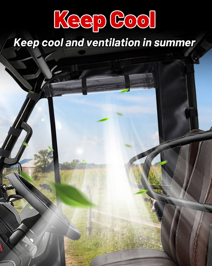 StarknightMT CFMOTO UForce U10 Pro Soft Cab Enclosure Ventilation