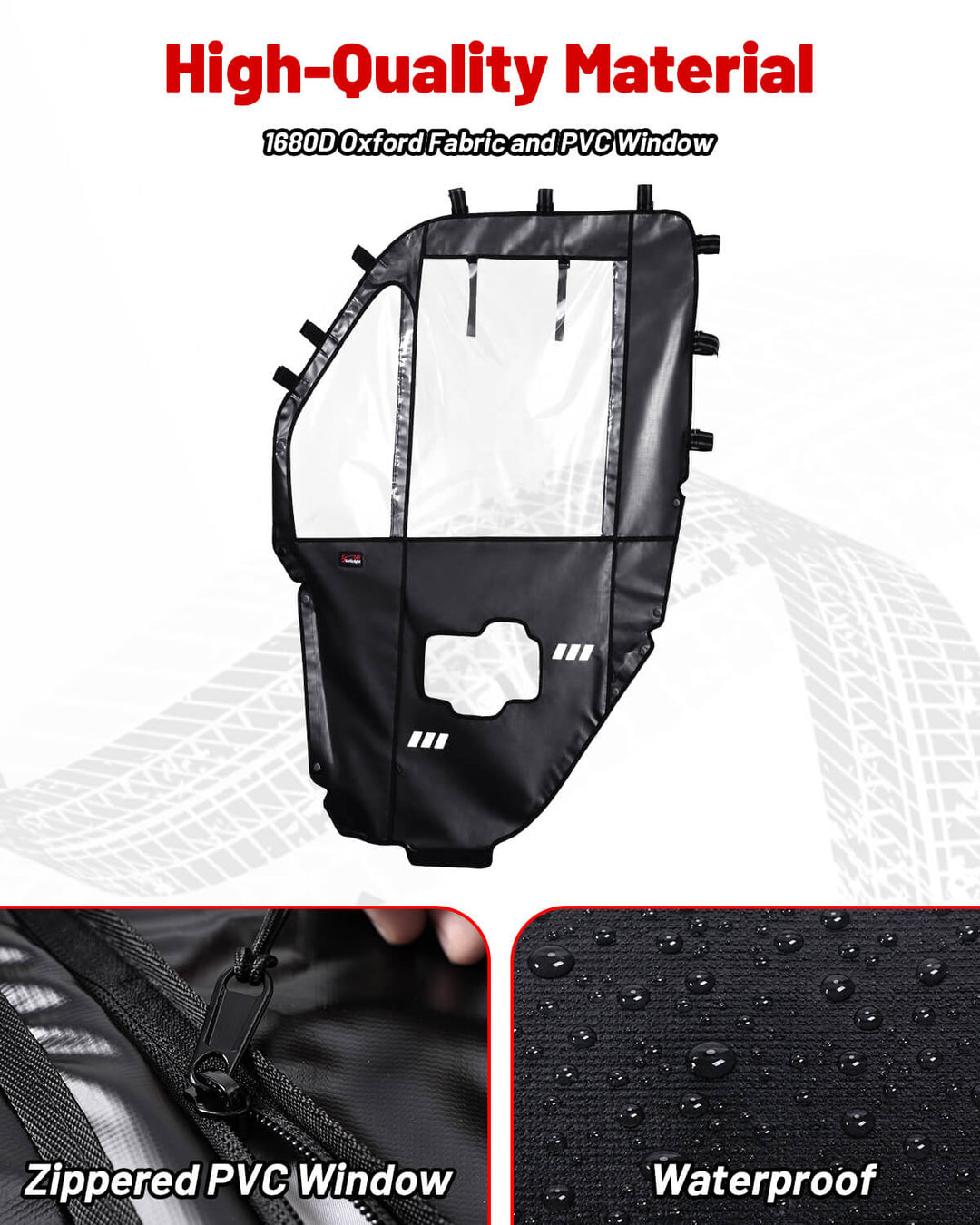 StarknightMT CFMOTO UForce U10 Pro Soft Cab Enclosure Material