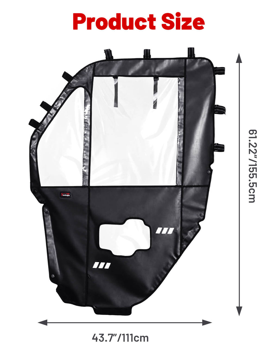 StarknightMT CFMOTO UForce U10 Pro Soft Cab Enclosure Size