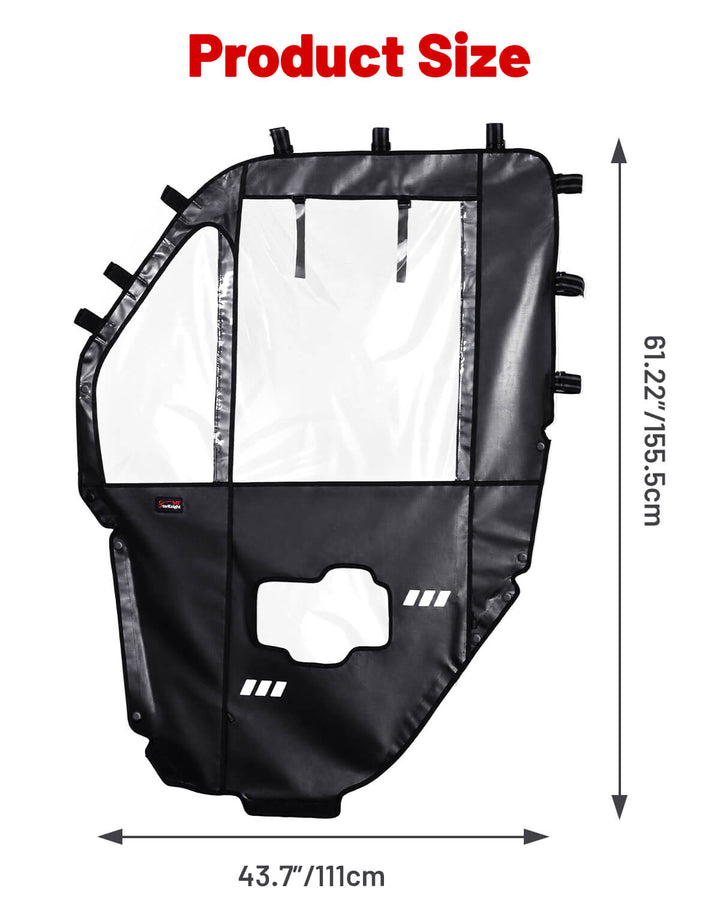 StarknightMT CFMOTO UForce U10 Pro Soft Cab Enclosure Size
