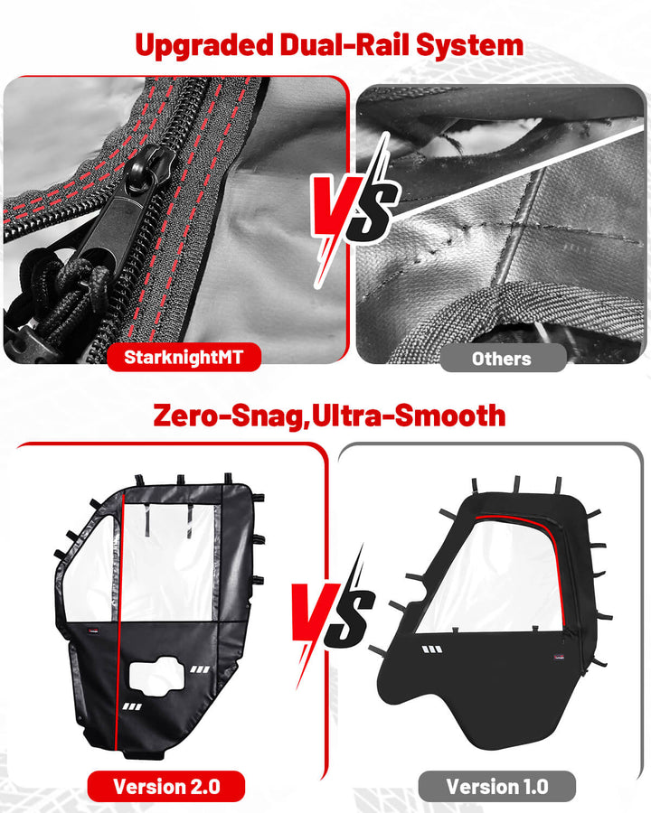 StarknightMT CFMOTO UForce U10 Pro Soft Cab Enclosure Upgraded System