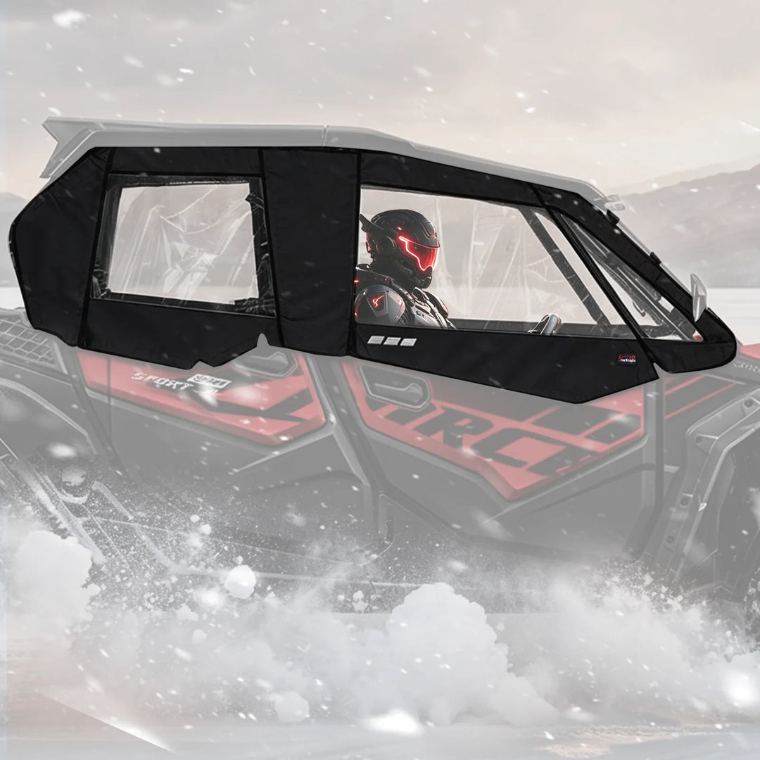 CFMOTO ZForce 950 Sport 4 Soft Cab Enclosure display