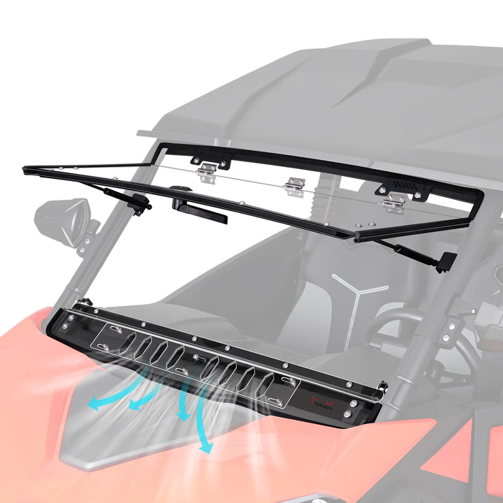 CFMOTO ZForce 950 Sport Flip-UP Windshield with Sliding Vent 