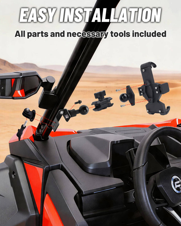 East to install ZForce 950 Sport Phone Holder