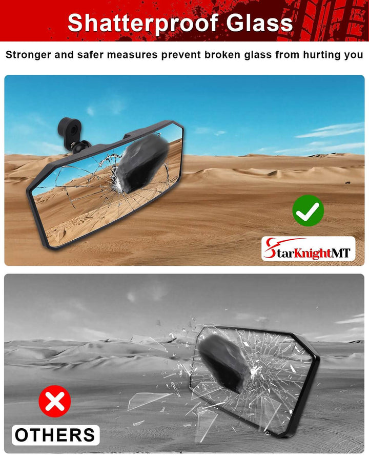 CFMOTO Uforce U10 Pro Center Rear View Mirror used Shatterproof Glass