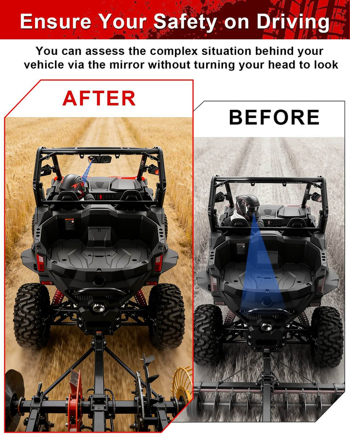 Uforce U10 Pro Center Rear View Mirror Ensure Safety