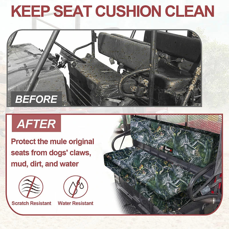 keep mule 3000 camo seat covers clean
