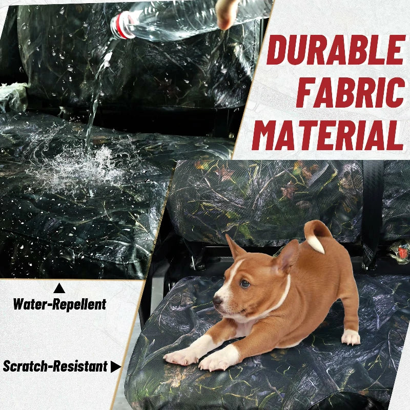 ranger crew camo seat covers used durbale material
