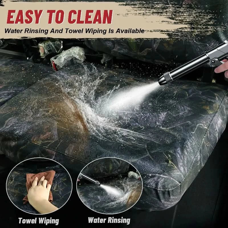 easy to clean the polaris ranger crew 1000 camo seat cover