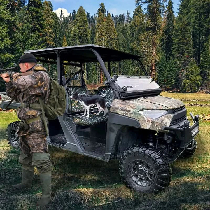 side show of the ranger crew xp 1000 camo seat cover