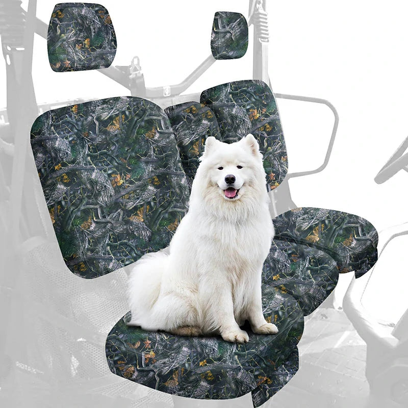 Can-Am Defender Camo Seat Covers show