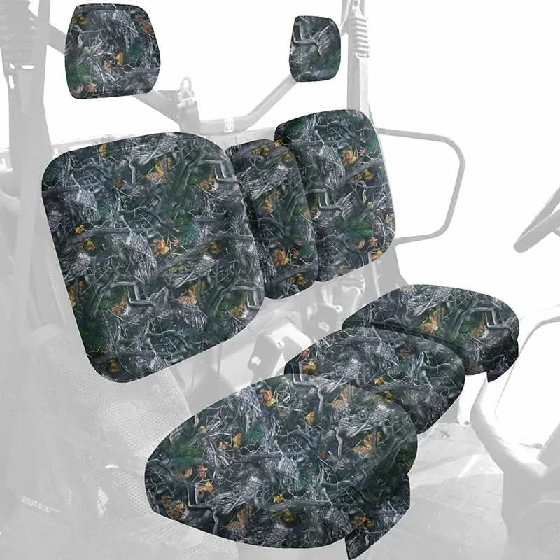 Can-Am defender camo seat cover side show