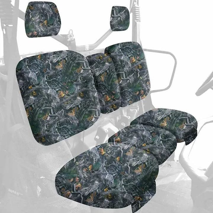 Can-Am defender camo seat cover side show