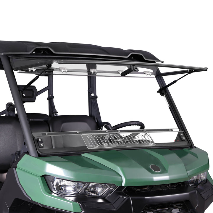 Can-Am Defender Flip-Up Windshield with Adjustable Vent