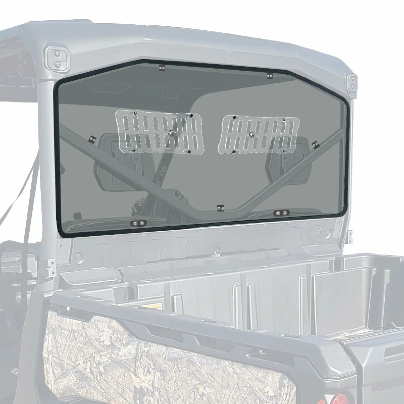 can-am defender vented rear windshield 