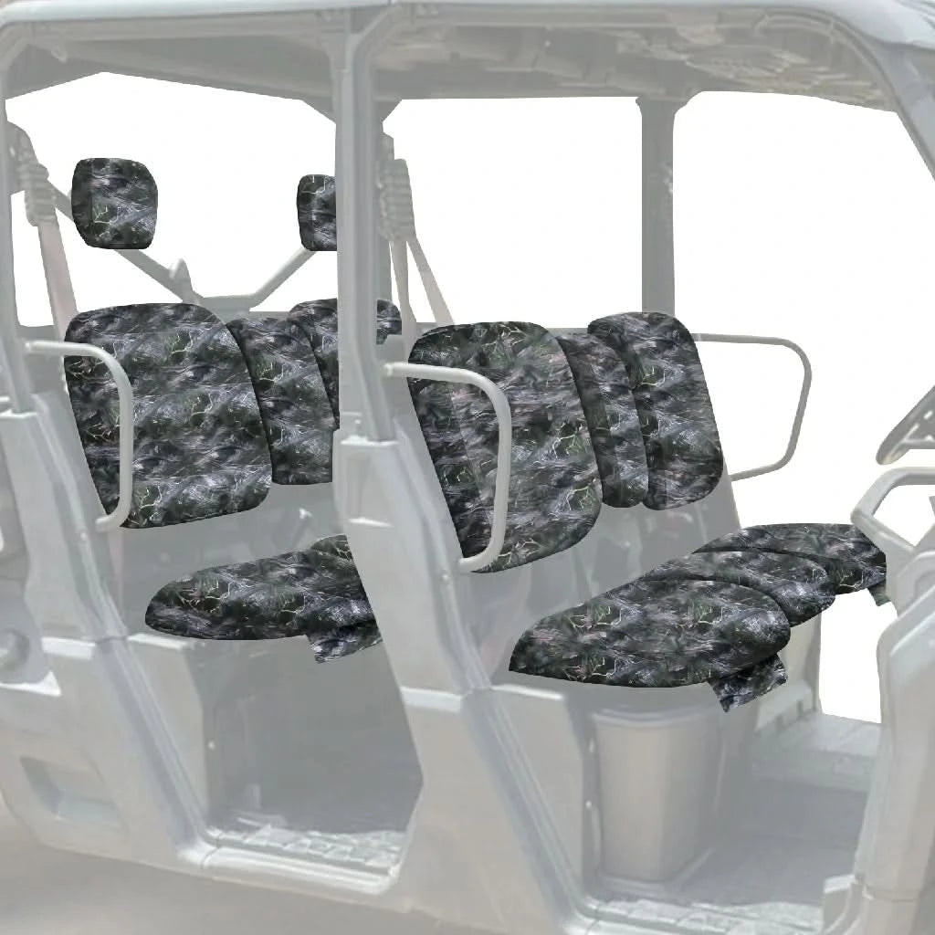 Can-Am defender max camo seat cover show