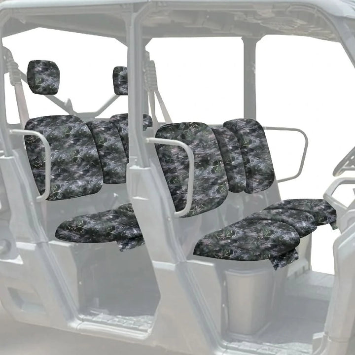 Can-Am defender max camo seat cover show