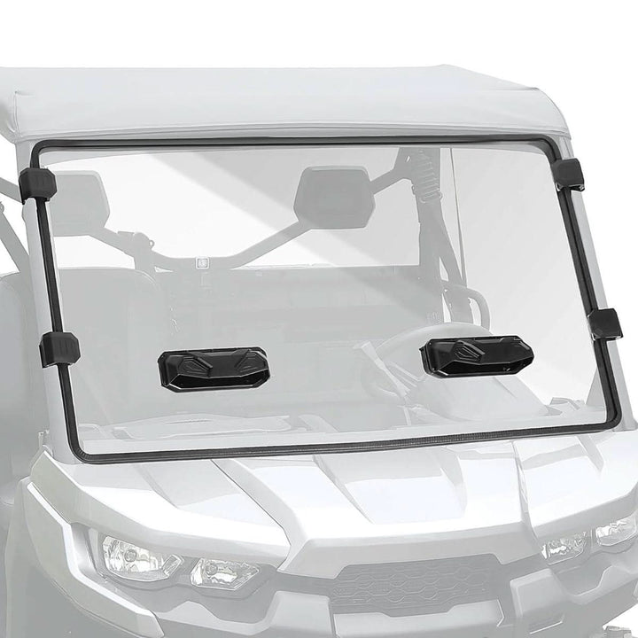 Can-Am defender HD vented front windshield
