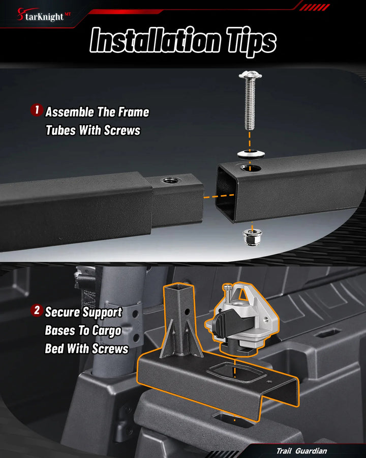 Can-Am Defender / Max Soft Cargo Cover Camper installation tips