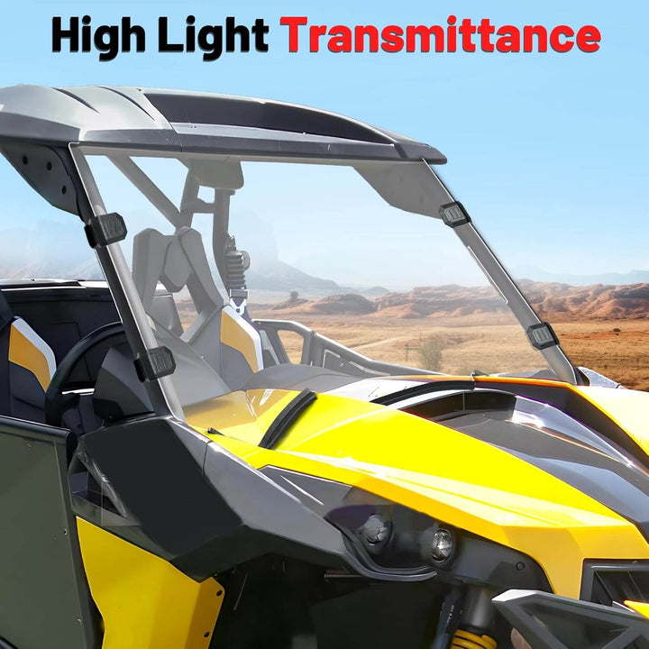Can-Am Maverick 1000R Scratch-Resistant Front Windshield high clarity