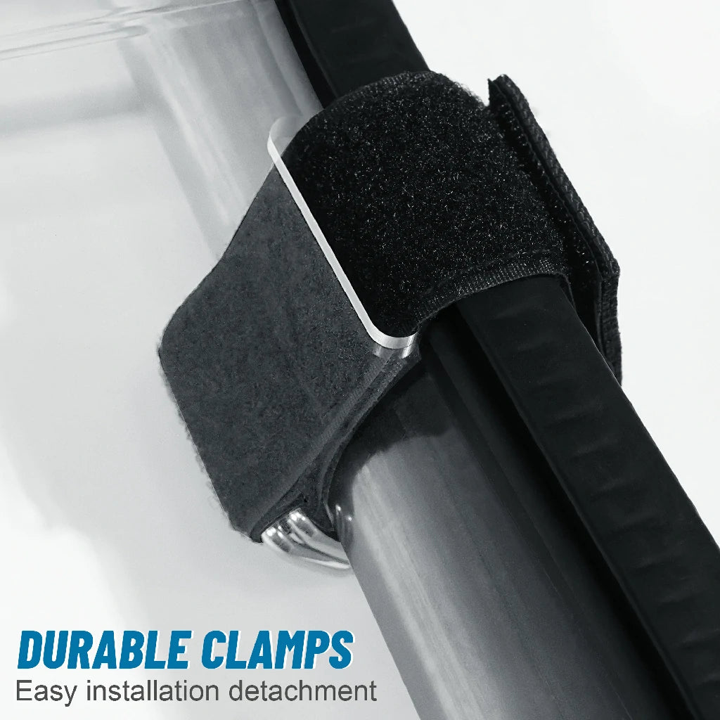 durable clamps of maverick trail rear windshield 