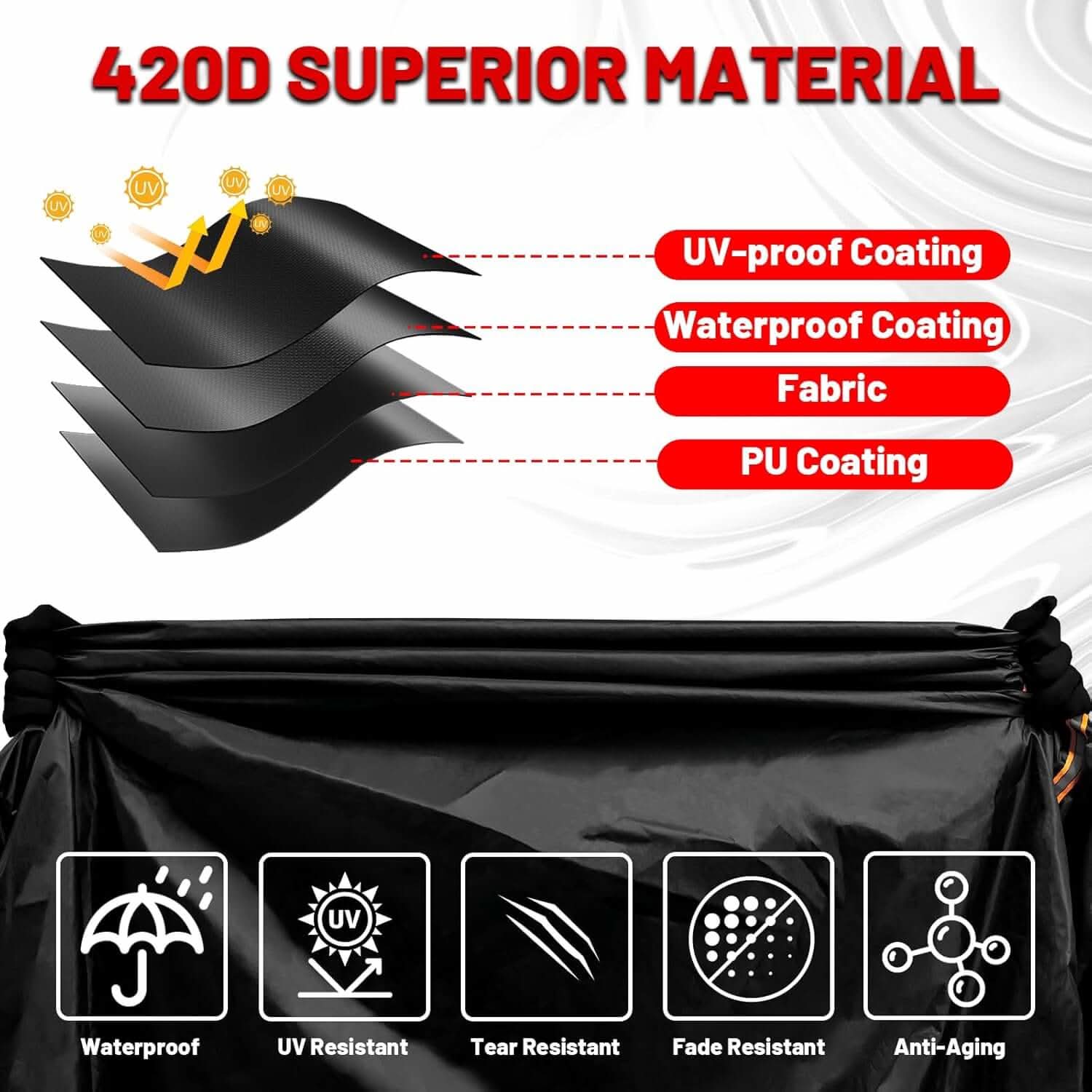 maverick x3 max cover 420d superior material