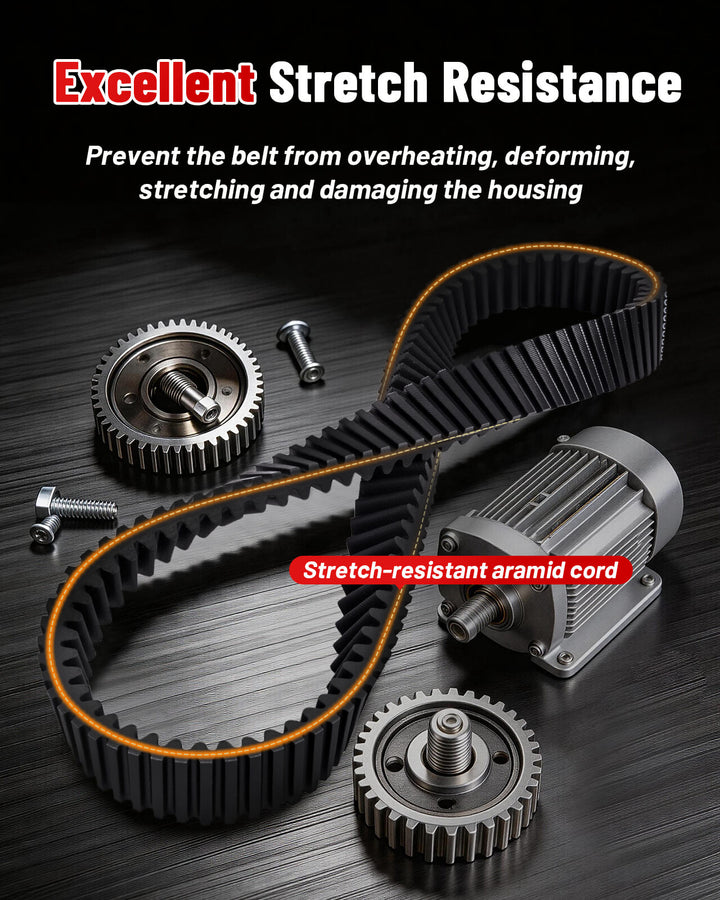 StarknightMT Can-Am Maverick X3 Drive Belt Stretch Resistance