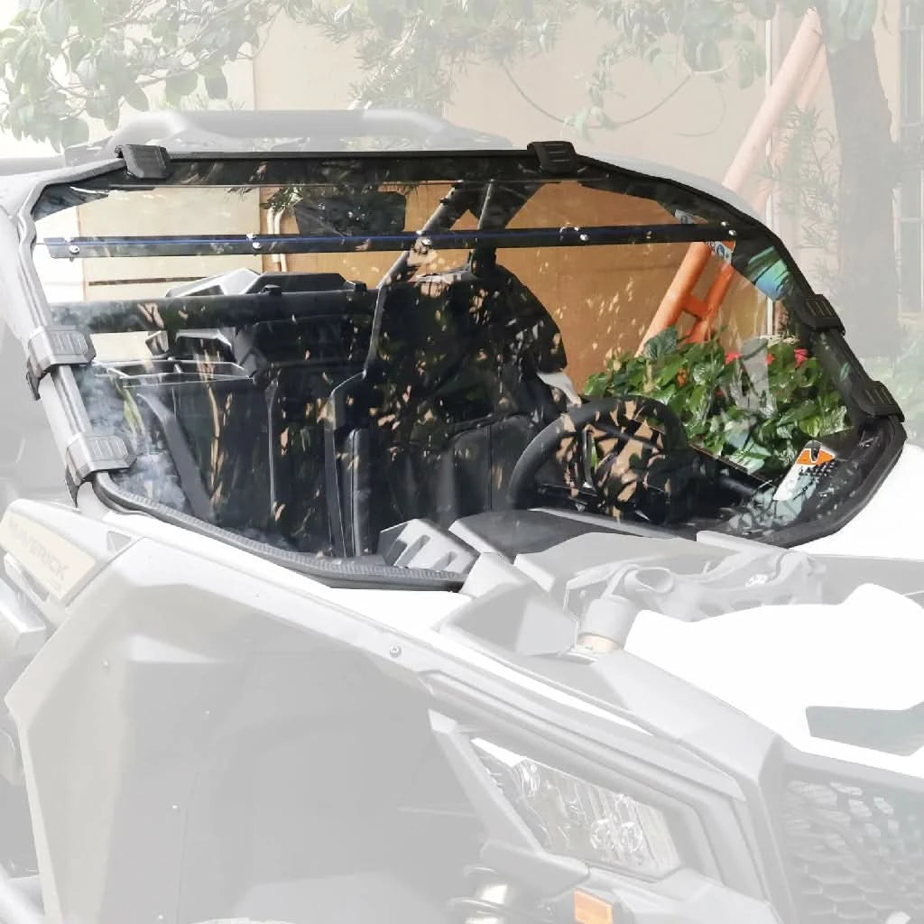 Can-Am maverick x3 full windshield view