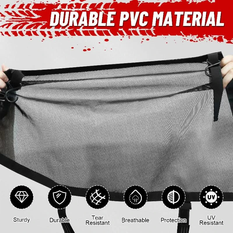 Can-Am x3 window net pvc material features