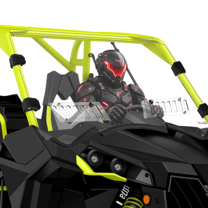 Can-Am Maverick 1000R / Max / Turbo Vented Windshield