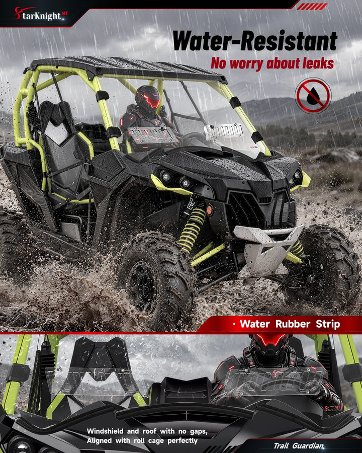 Can-Am Maverick 1000R / Max / Turbo Vented Windshield water-resistant