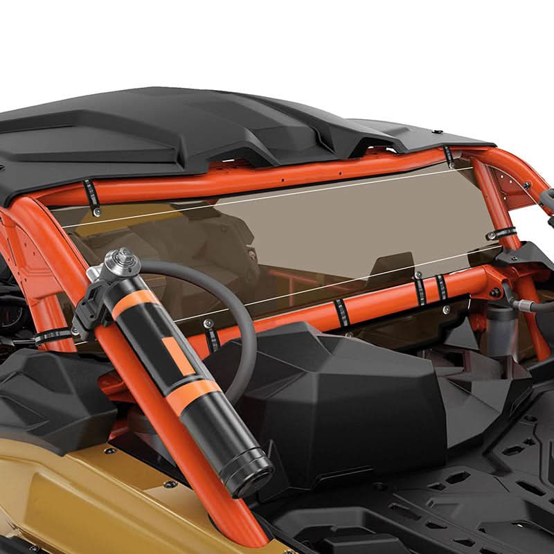 Can-Am x3 rear windshield show