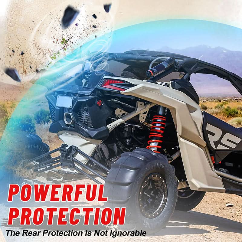 x3 rear windshield give protection