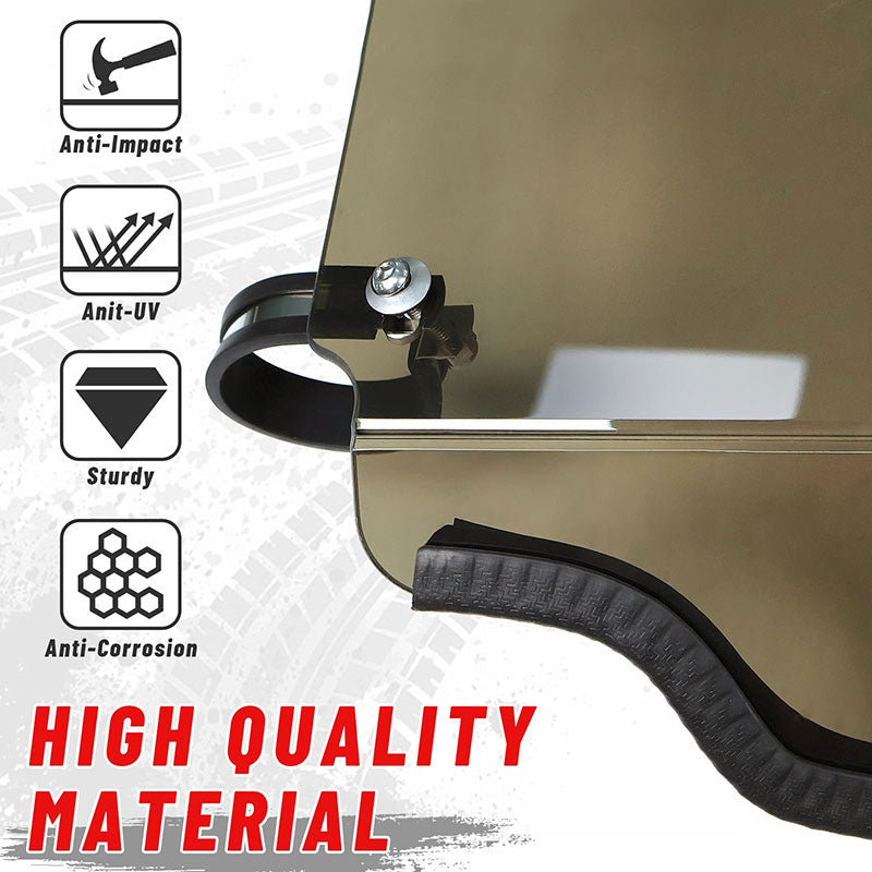 high quality material of the X3 rear windshield 