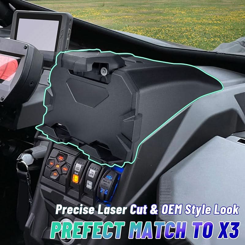 Electronic Device Tablet Phone Holder, Device Tablet Holder Storage Mount Electronic Device Holder Compatible with Can Am X3 Accessories Storage Box Organizer Tray Electronic Device Tablet Phone Holder, Device Tablet Holder Storage Mount Electronic Device Holder Compatible with Can Am X3 Accessories Storage Box Organizer Tray