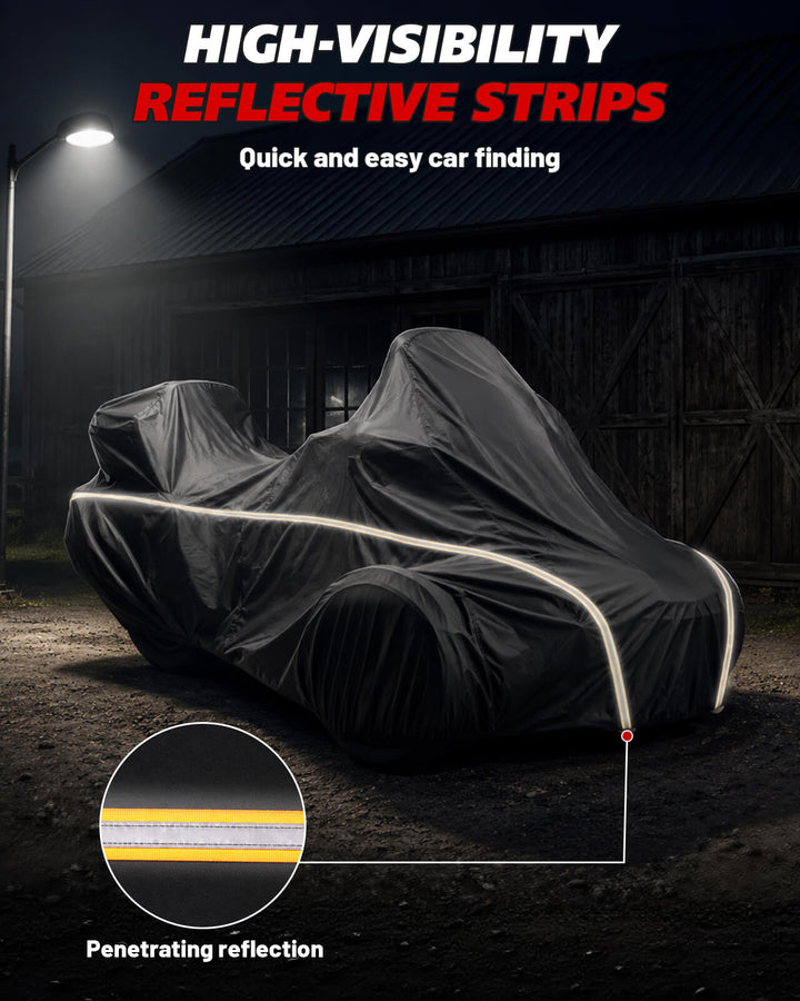 Can-Am Spyder RT/F3 420D Full Cover reflective strips