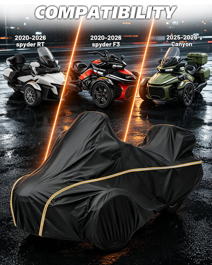 Can-Am Spyder  420D Full Cover Compatibility