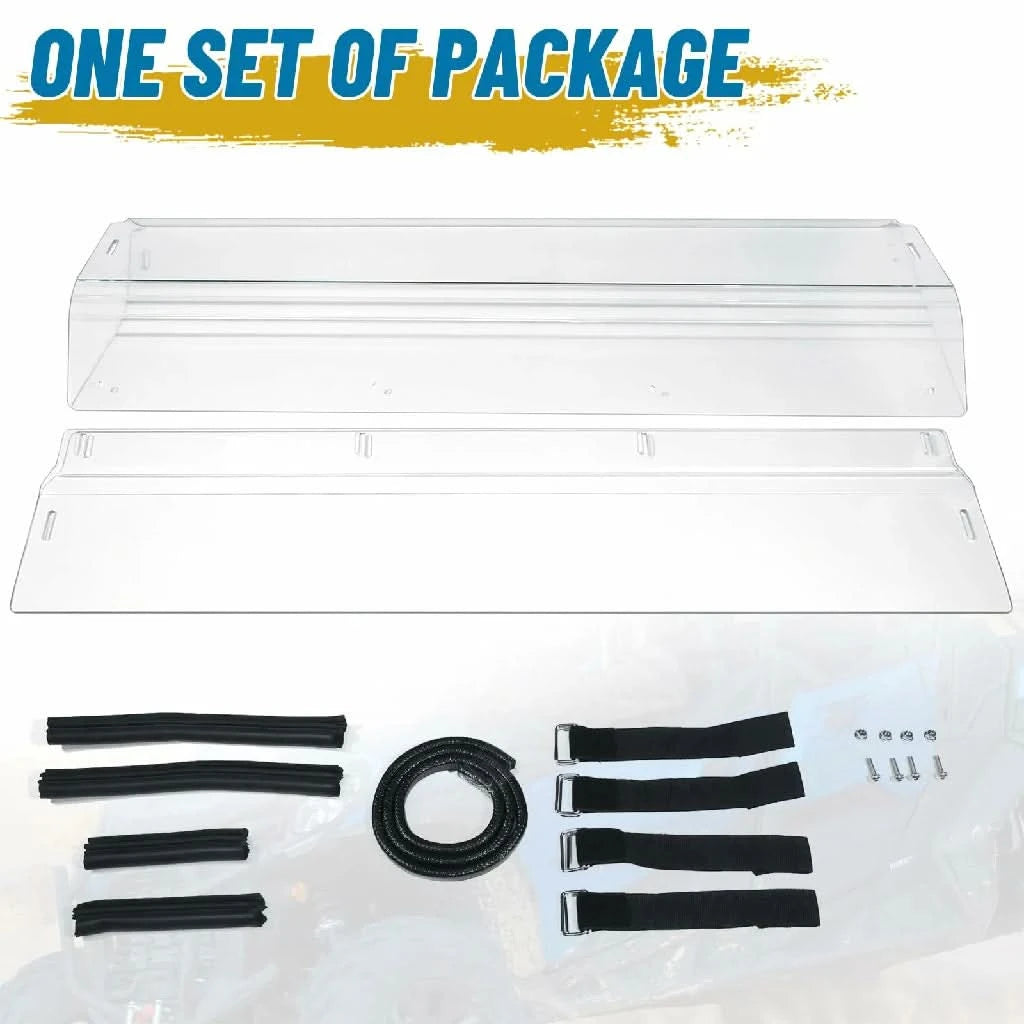 Can-Am commander rear windshield package 