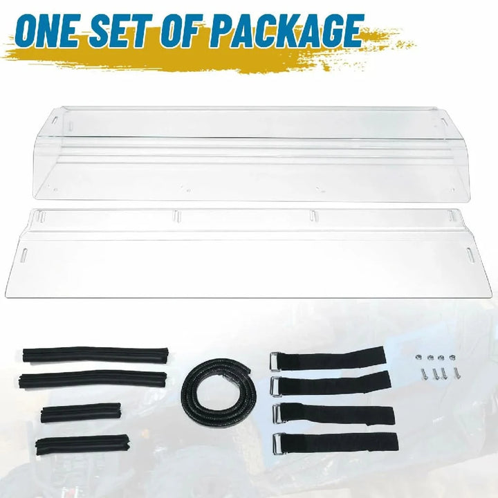 Can-Am commander rear windshield package 