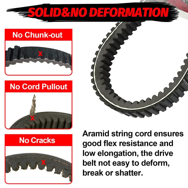 features of the maverick x3 drive belt