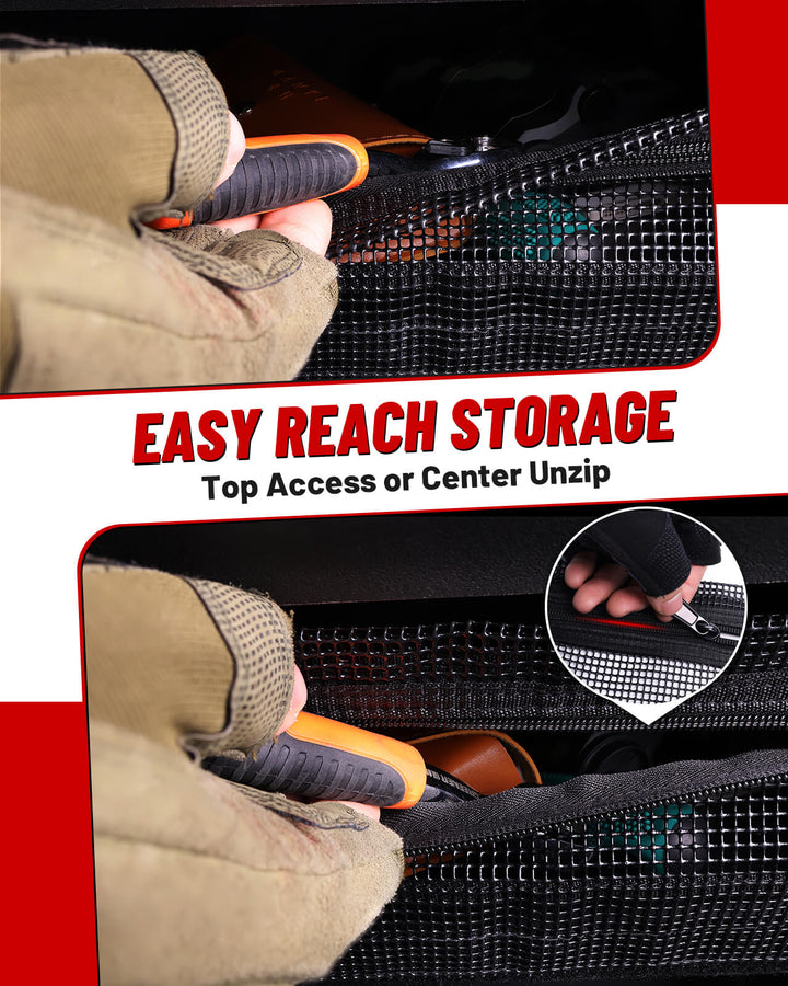 StarknightMT Can-Am Defender Dash Storage Net easy reach 