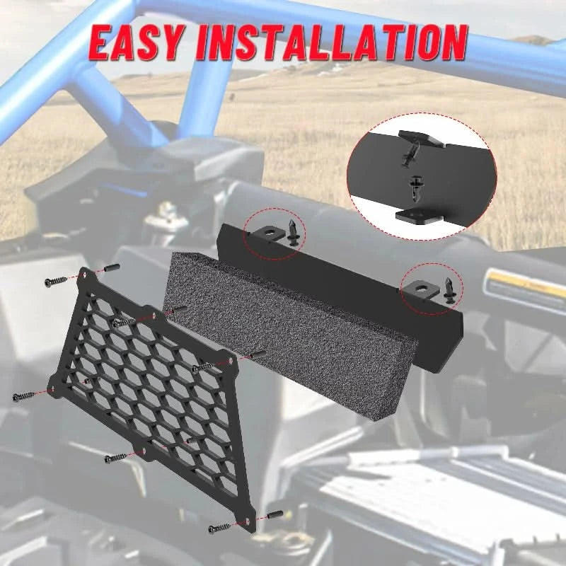 easy to install the Can-Am x3 noise reduction kit
