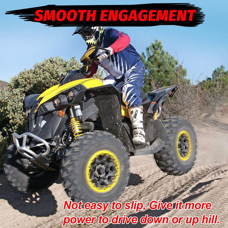 smooth engagement of the can-am drive belt