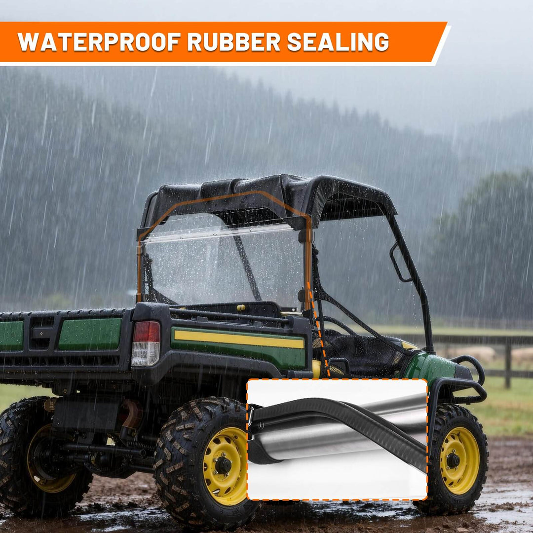 Gator HPX 620i Rear Windshield Rubber Sealing