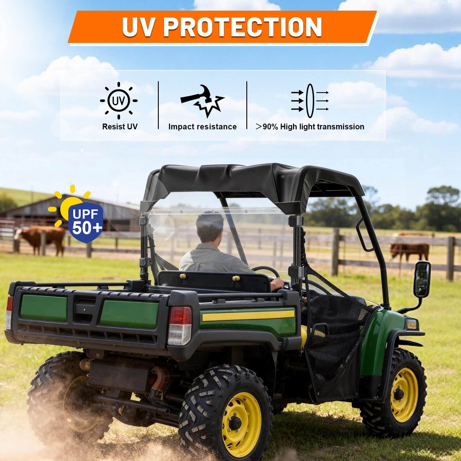 Gator HPX 620i Rear Windshield UV Protection