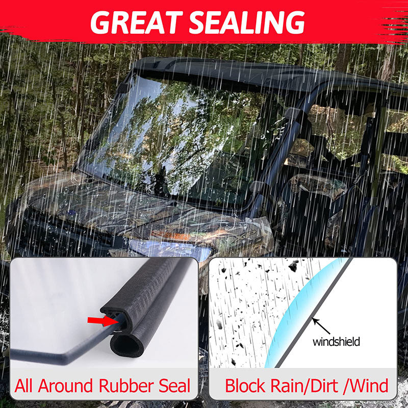 great sealing of the ranger windshield