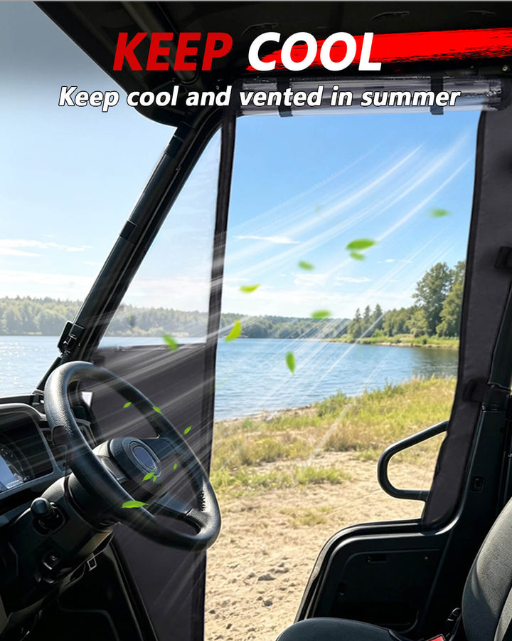 Hisun/Massimo/Coleman 400 Soft Cab Enclosure keep cool