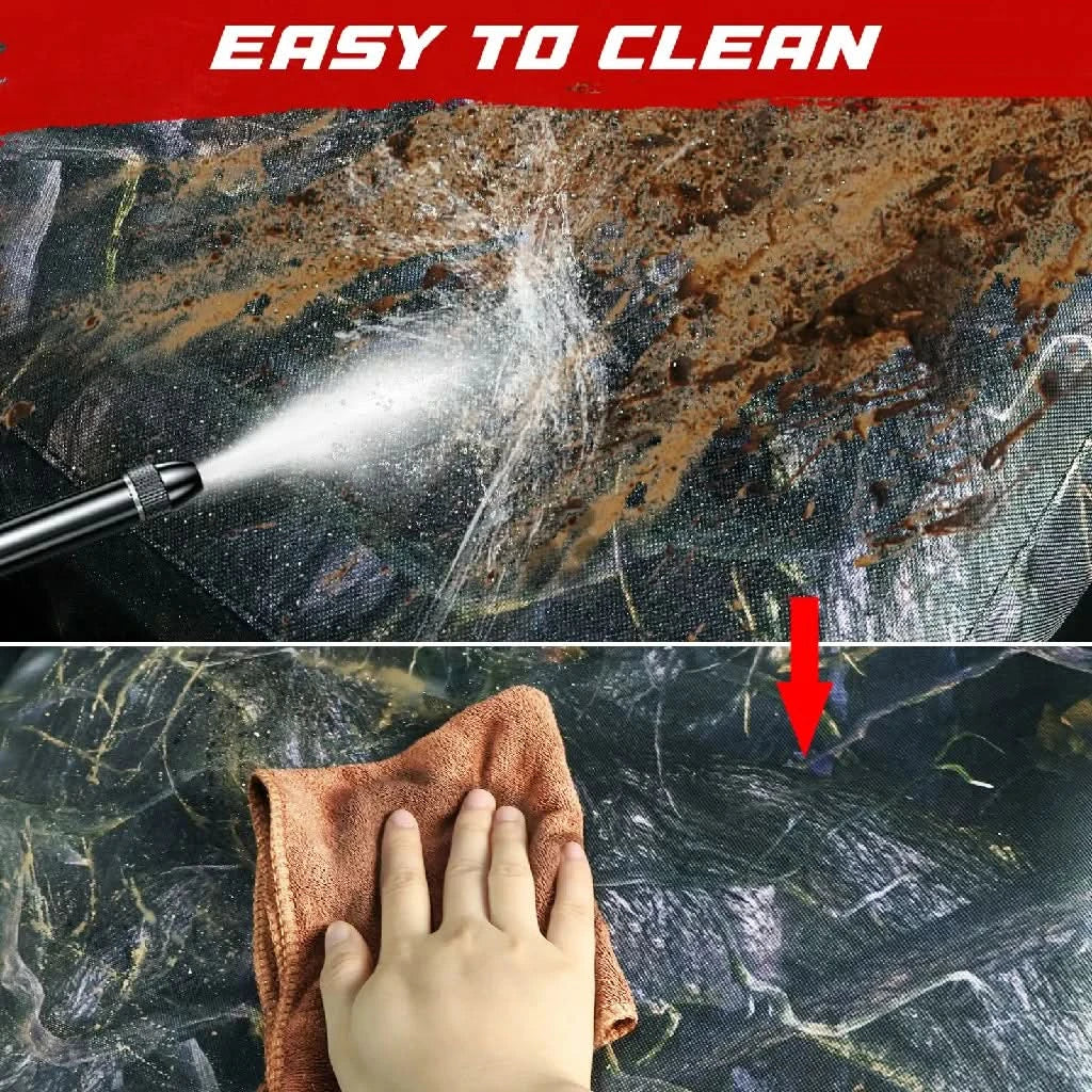 easy to clean the honda 700 camo seat covers