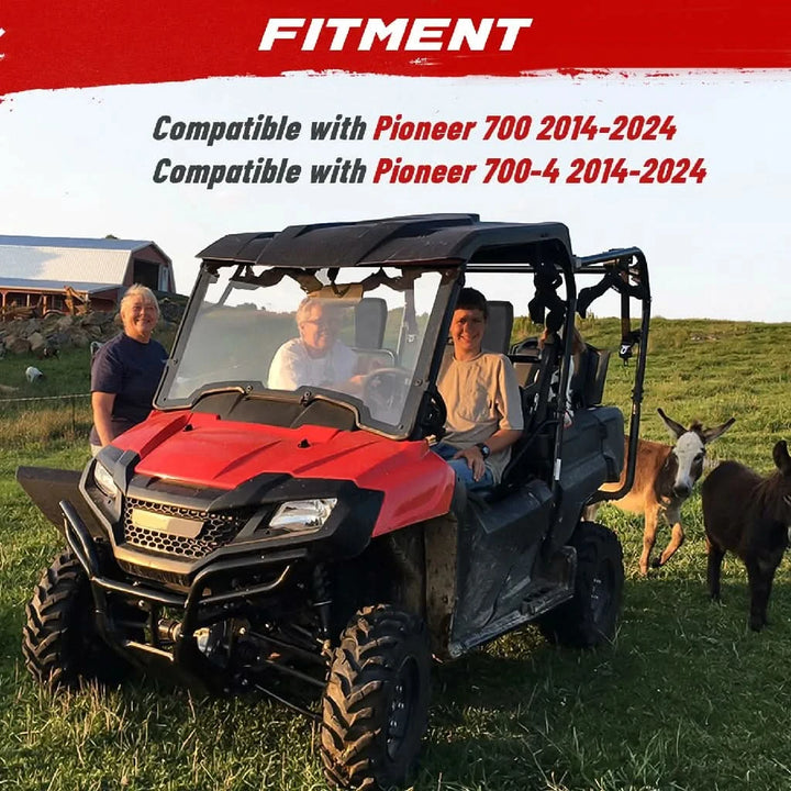 black seat cover fit pioneer 700 2014-2024