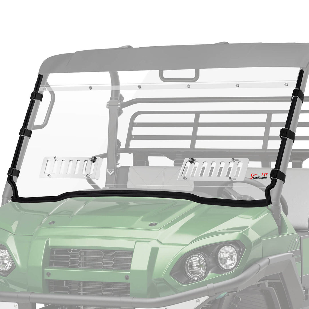 StarknightMT Kawasaki Pro FXT Vented Windshield